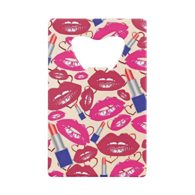 Motif de baiser de rouge à lèvres (Devant)