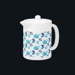 Motif De Baleines, Beaux Baleines, Baleines Bleues<br><div class="desc">Joli,  amusant et adorable motif avec baleines bleues,  voiliers et ancres. Un cadeau moderne et tendance,  parfait pour les amateurs de baleines dans votre vie.</div>