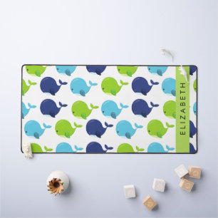 Motif De Baleines, Beaux Baleines, Votre Nom