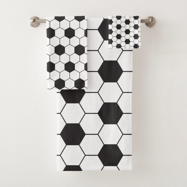 Motif de balle de football (En situation)