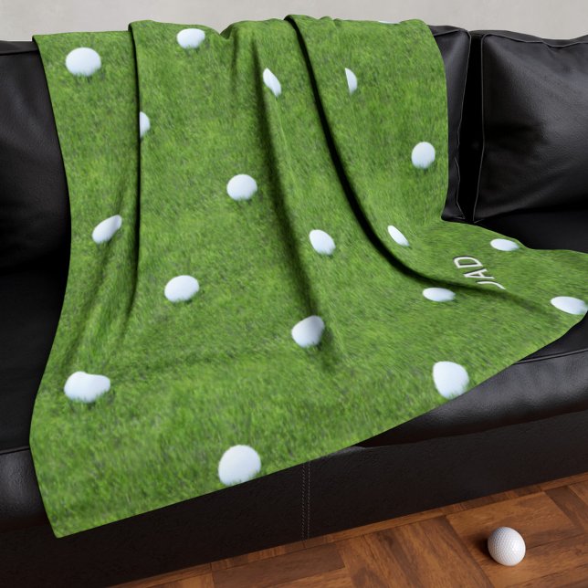 Motif de balle de golf Couverture de polaire perso (Créateur téléchargé)