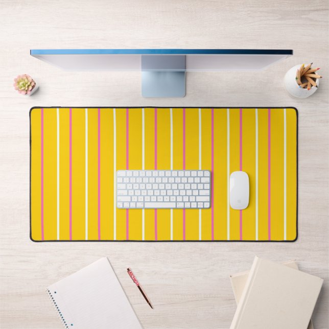 Motif de bande verticale jaune (Bureau 1)