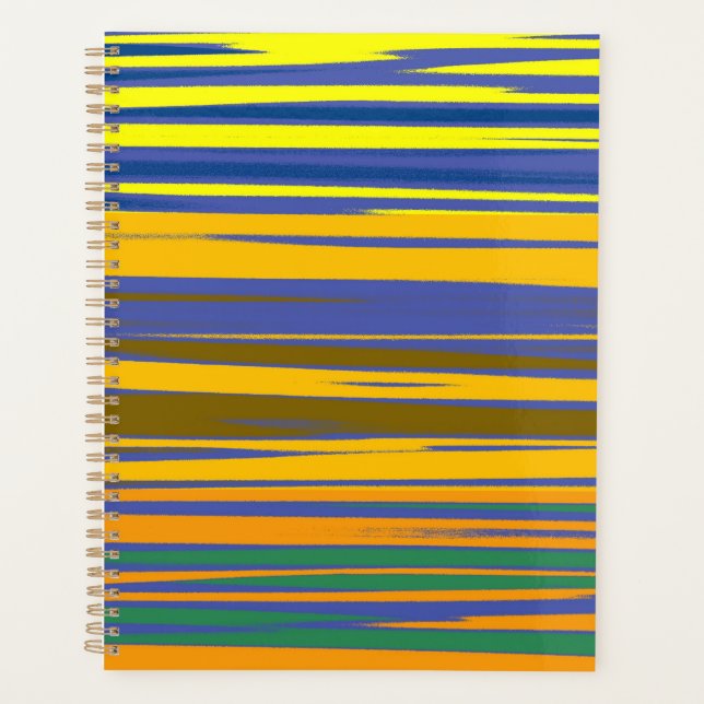 Motif de bandes colorées (Devant)