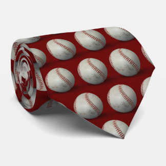 Motif de baseball | Cravate cadeau sportif