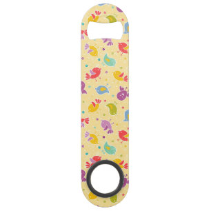 Motif de bébé avec les oiseaux mignons