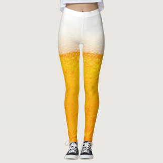 Motif de bière personnalisé Leggings pleine longue