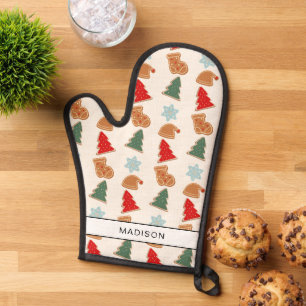 Motif de biscuits colorés Noël 
