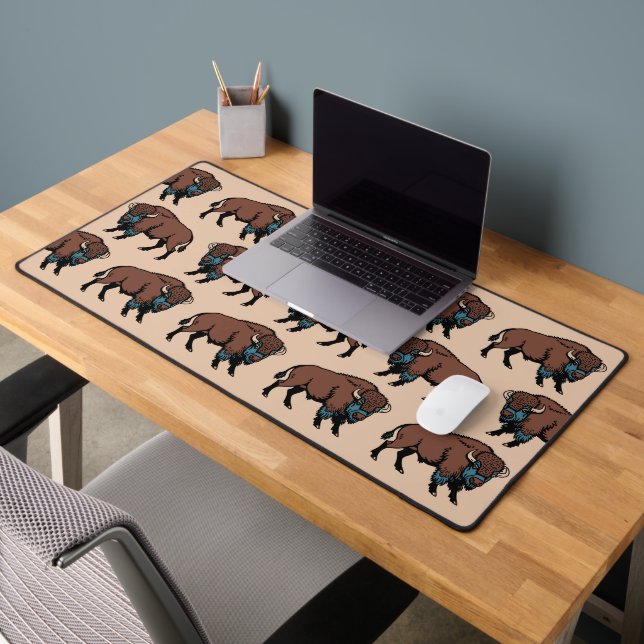 Motif de bison de Buffalo (Bureau 2)