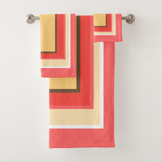 Motif de blocs de fruits Brown jaunes de Summert P (En situation)