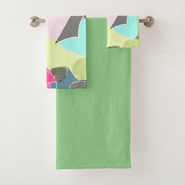 Motif de bocho abstrait moderne (En situation)