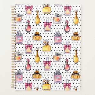 Motif de bouteilles de parfum