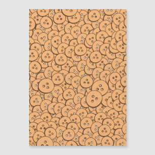 Motif de boutons en bois anciens
