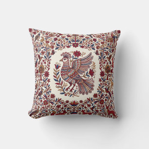 Motif de broderie Otomi Coussin de village