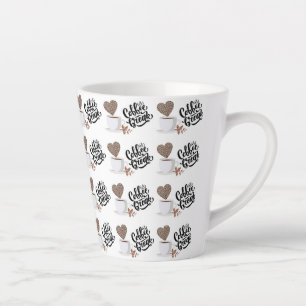 Motif de café Latte Mug