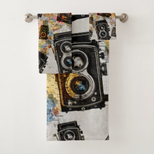 Motif de caméra Vintage voyage