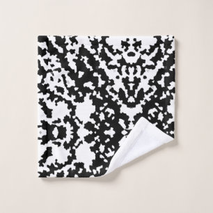 Motif de camouflage Abstrait noir et blanc