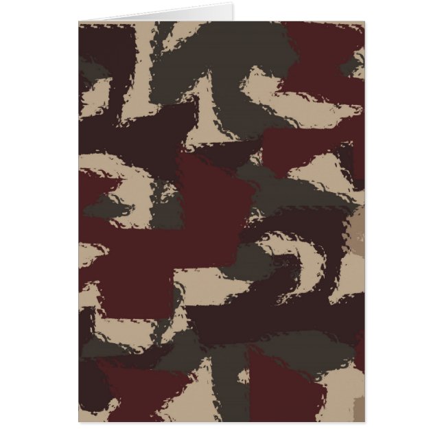 Motif de camouflage militaire Abstrait (Devant)