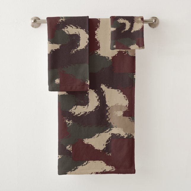 Motif de camouflage militaire Abstrait (En situation)