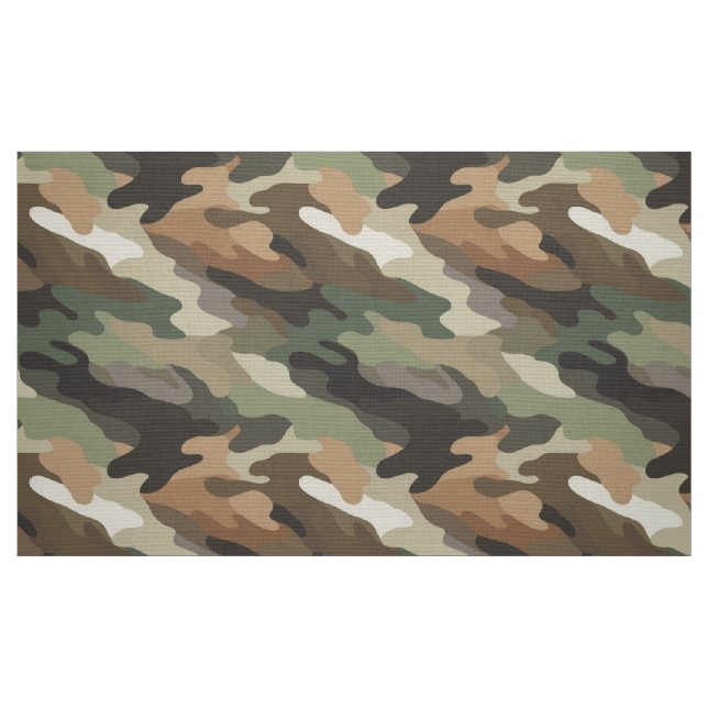 Motif de camouflage moderne, création de tissu sty (Fat Quarter)