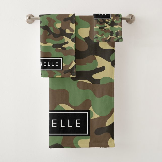 Motif de camouflage, Motif militaire, Votre nom (En situation)