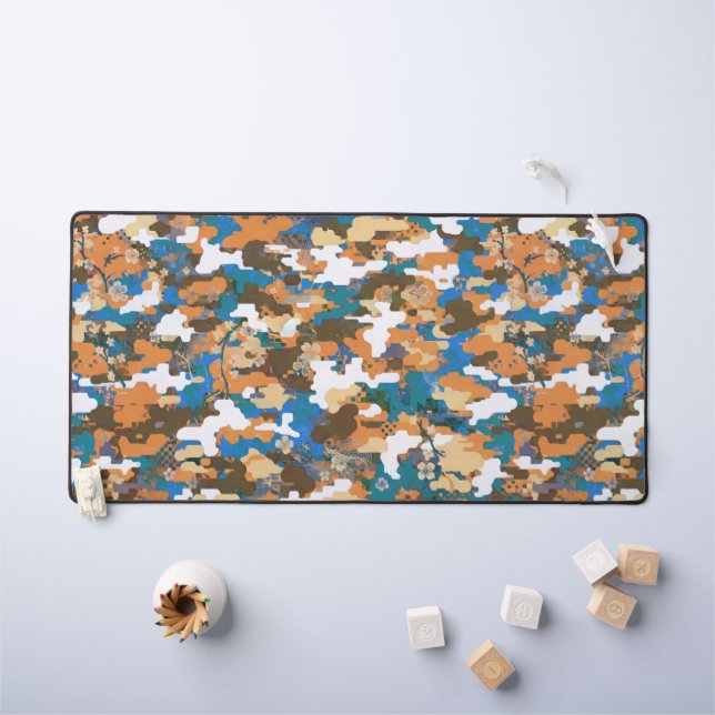 Motif de camouflage numérique urbain à haut contra (Tableau pour enfants)