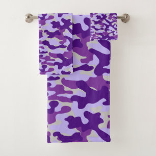 Motif de camouflage violet moderne