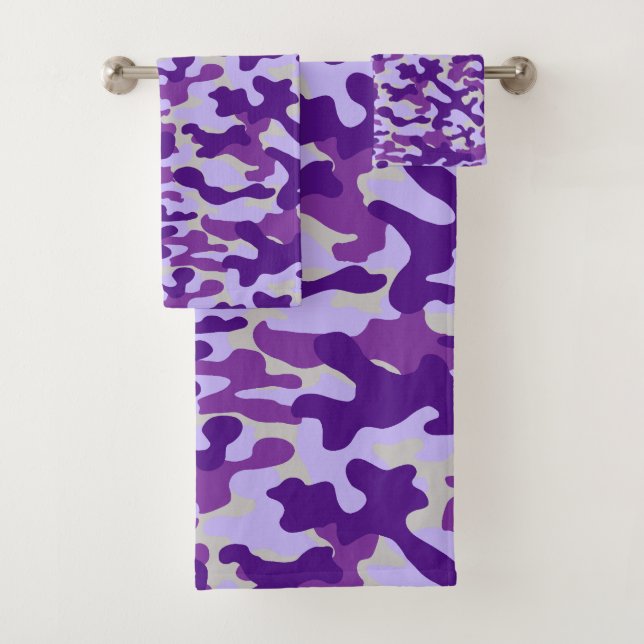 Motif de camouflage violet moderne (En situation)