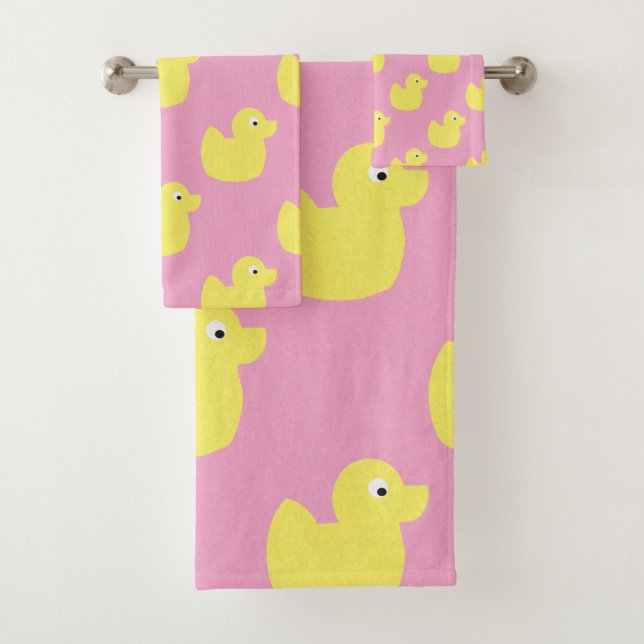 Motif de canards jaunes mignons (En situation)