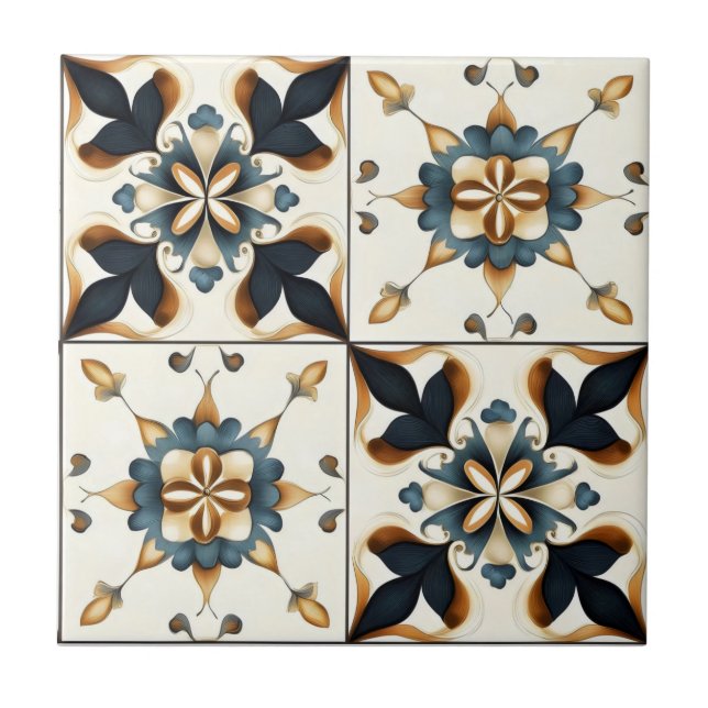 Motif de carreaux italien double (Devant)