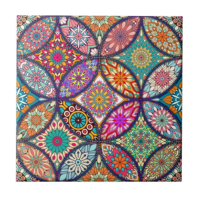 Motif de carreaux Mandala/marocain  (Devant)