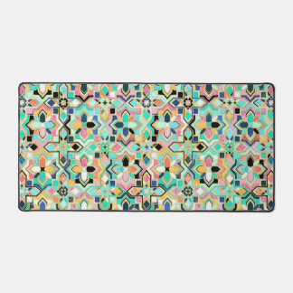 Motif de carrelage marocain doré
