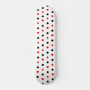 Motif de cartes de poker : Skateboard