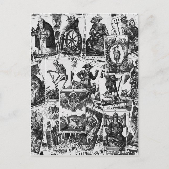 Motif de cartes Tarot (Devant)