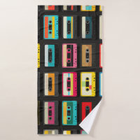 Motif de cassette audio rétro – Musique Vintage