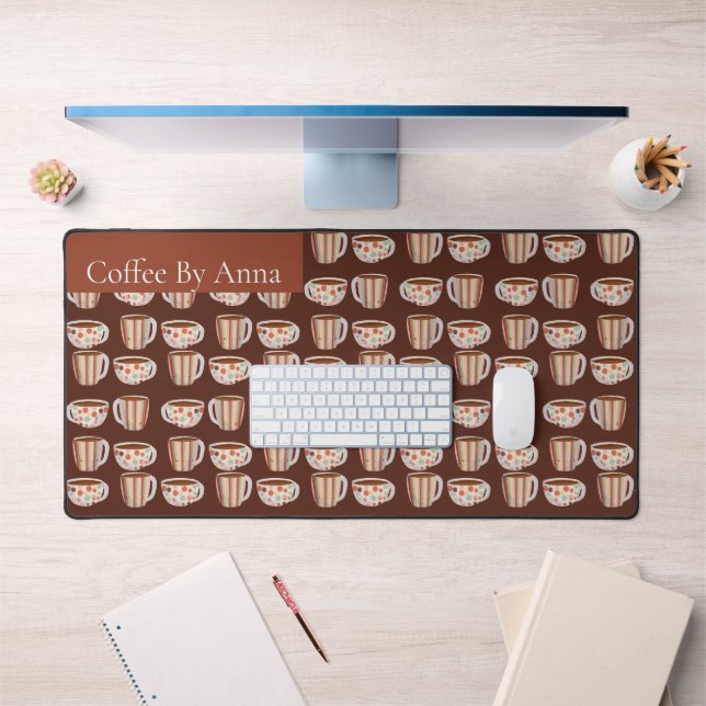 Motif de cercle chaud sur des tasses de café (Bureau 1)