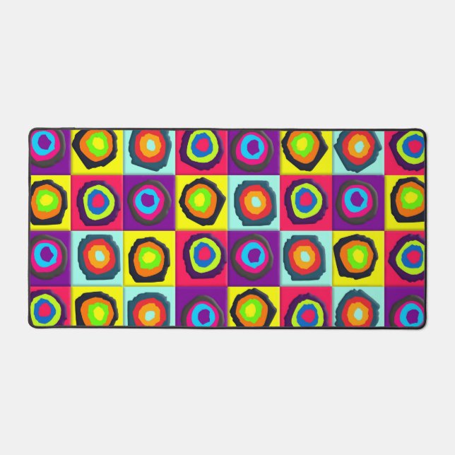 Motif de cercles colorés (Recto)