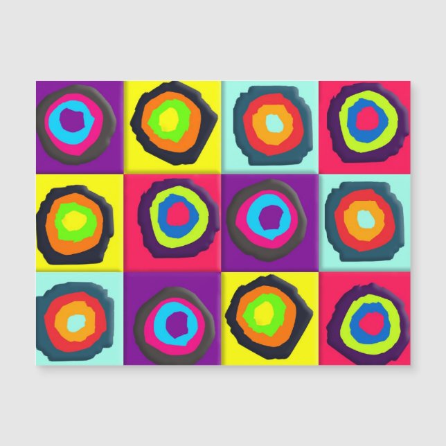 Motif de Cercles Colorés (Devant)