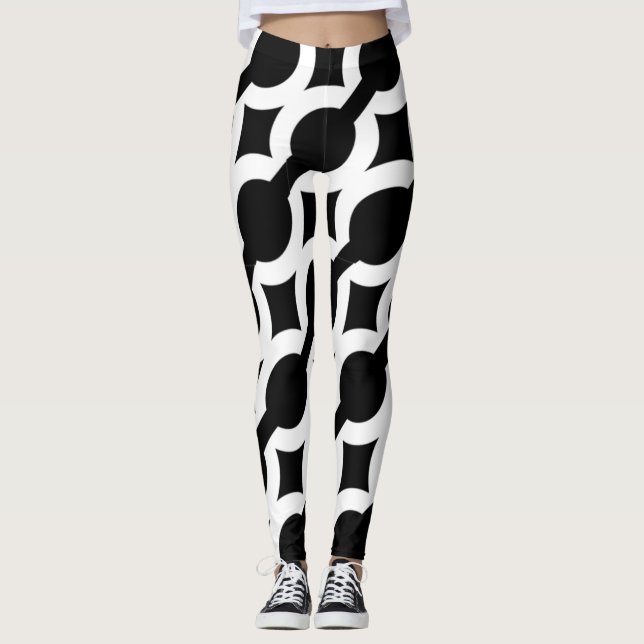 motif de chaîne Leggings (Devant)