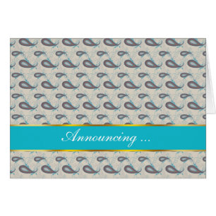 Motif de Champagne Paisley