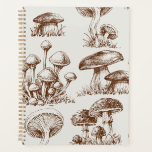 Motif de champignons