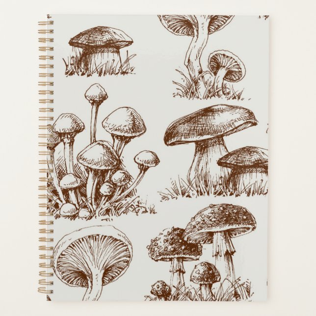 Motif de champignons (Devant)