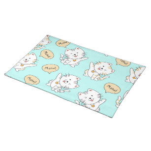Sets De Table Motif Chat De Cadeaux Zazzle Fr