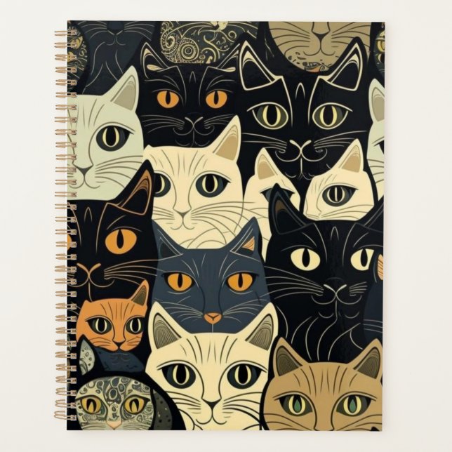 Motif de chat Artsy (Devant)