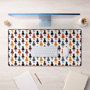 Motif de chat coloré mignon