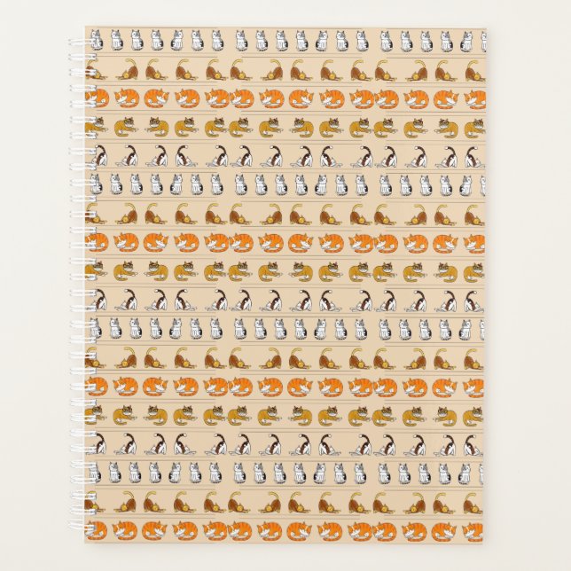 motif de chat mignon pour amoureux de les chats -  (Devant)