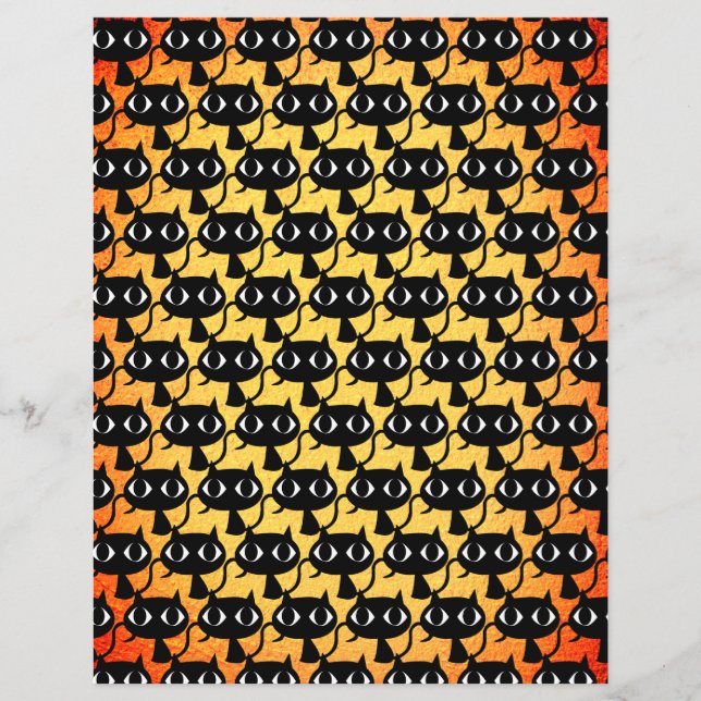 Motif de chatons noirs (Devant)