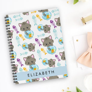 Motif De Chats, Chats Mignons, Chatons, Votre Nom