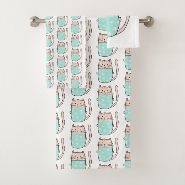 Motif de chats mignons (En situation)