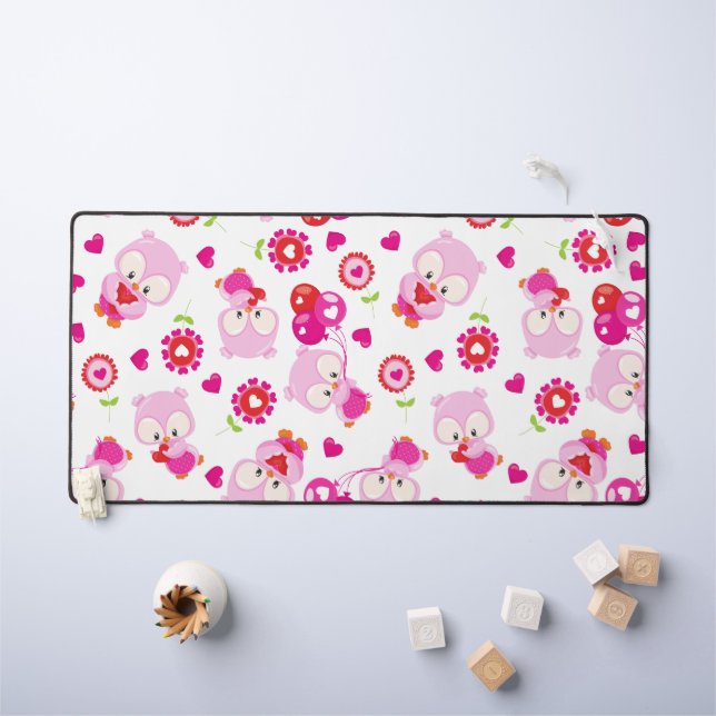 Motif De Chouettes, Chouettes Mignonnes, Chouettes (Tableau pour enfants)