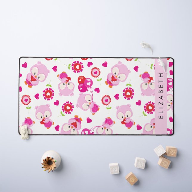 Motif De Chouettes, Chouettes Mignonnes, Chouettes (Tableau pour enfants)